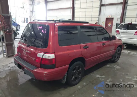 2001 Subaru Forester S из США, поврежденный, VIN JF1SF65601H745413